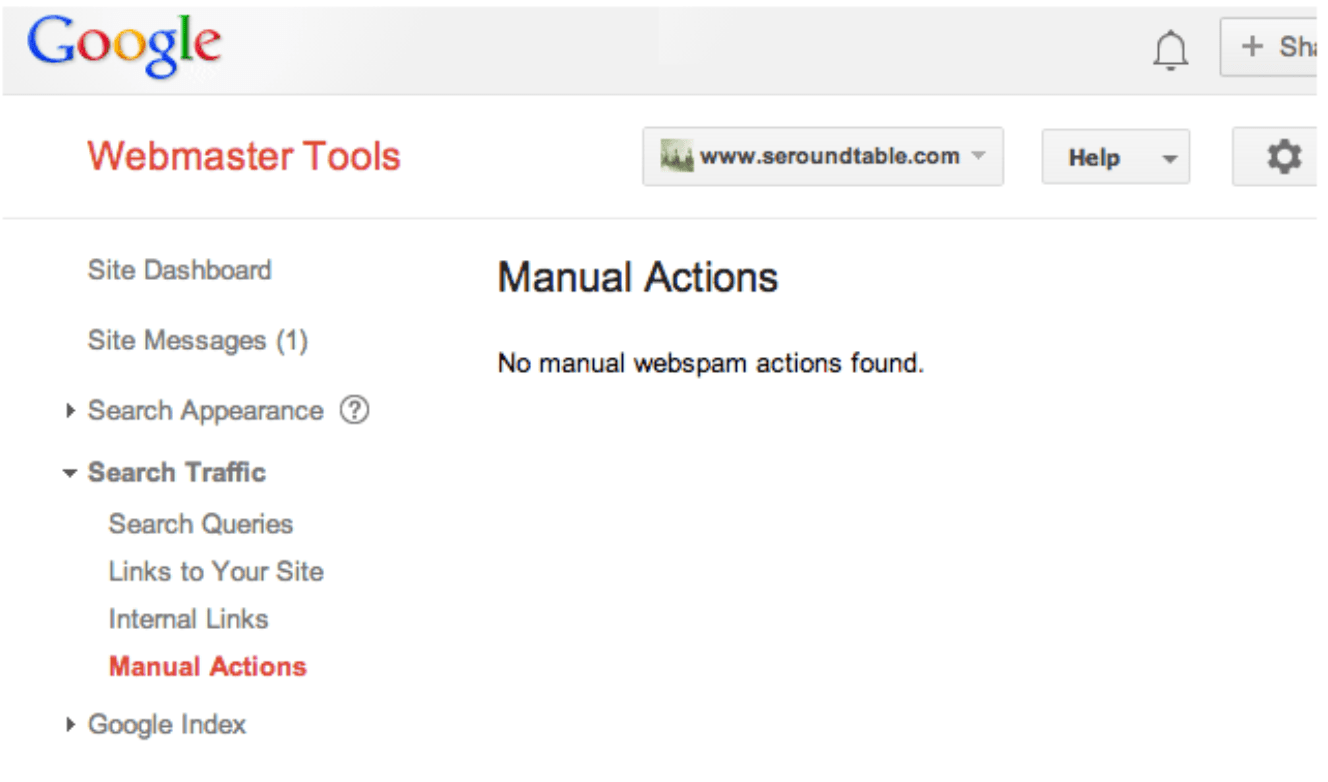 Google WebMaster Tools Setup